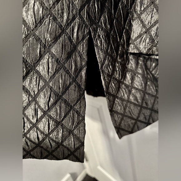 Coldwater Creek lightly quilted silver jacket, size 1x - Picture 8 of 8